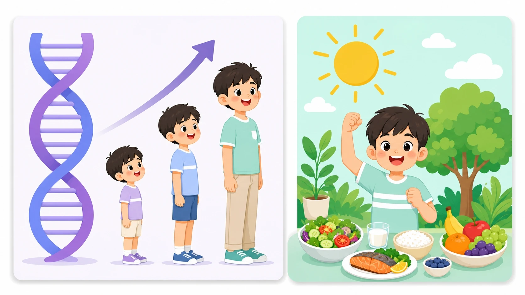 พันธุกรรมกำหนดส่วนสูง 80% หมายความว่าอะไรกันแน่?