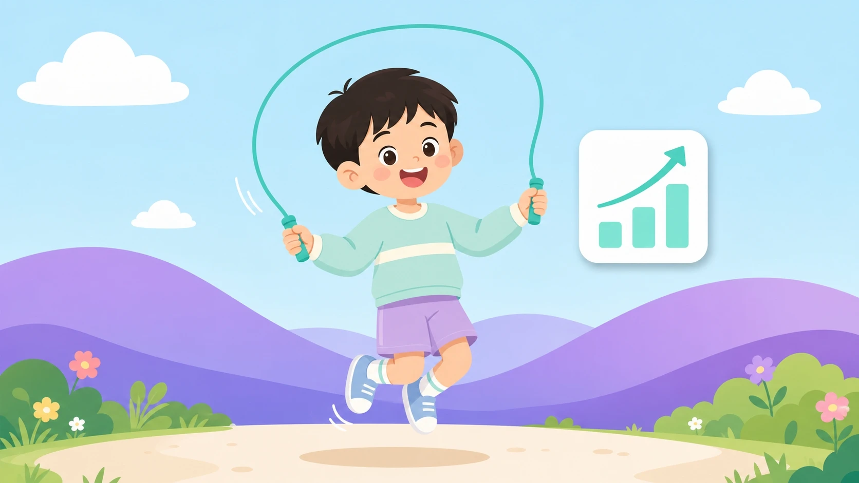 두 번째 시기 — 아동기(3세~사춘기 전): 아동기 성장 속도의 꾸준함이 미래를 만든다