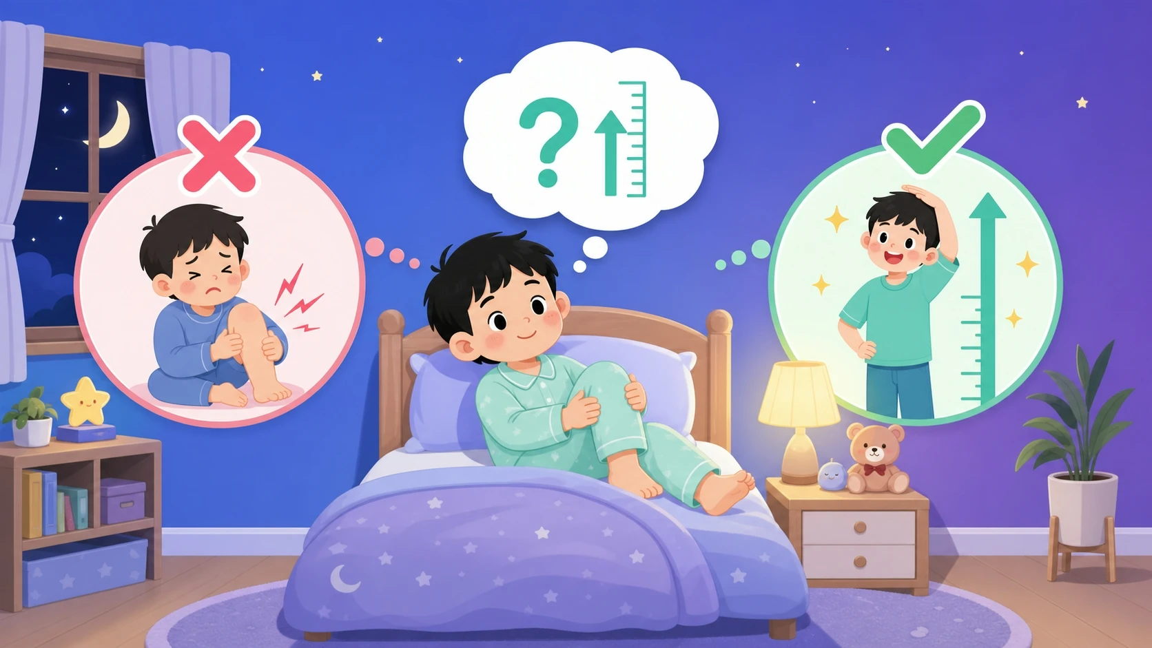 성장통, 정말 키가 크는 신호일까? — 오해와 진실