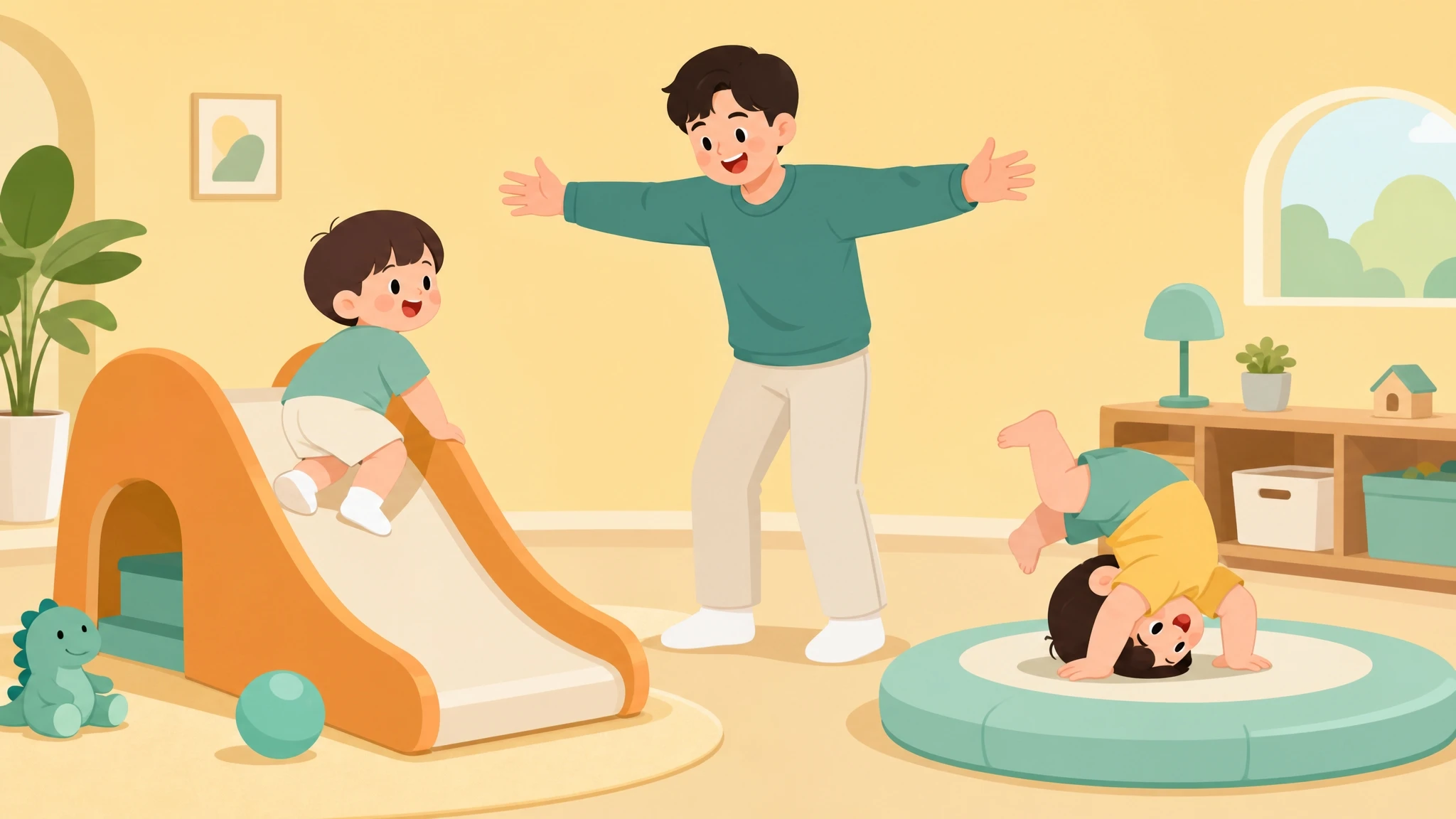 유아기(0~6세): 유아 성장 운동은 놀이가 전부입니다