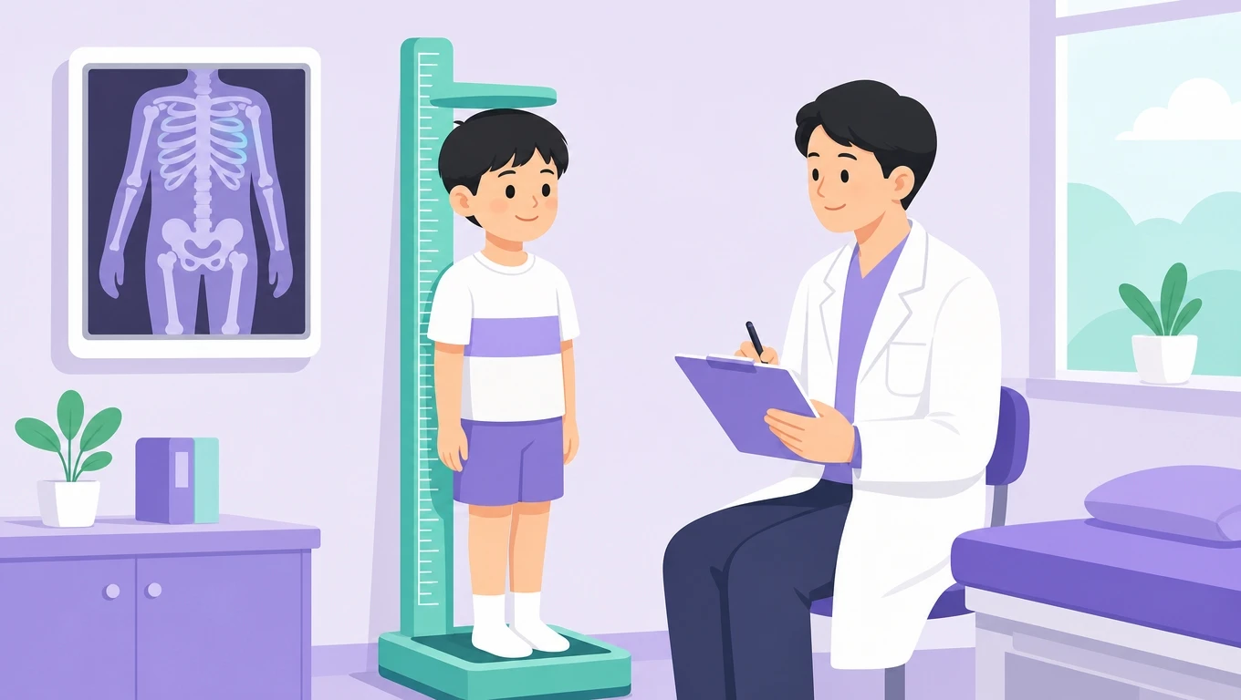 รายการตรวจของคลินิกการเจริญเติบโต — สิ่งที่ทำในวันตรวจ