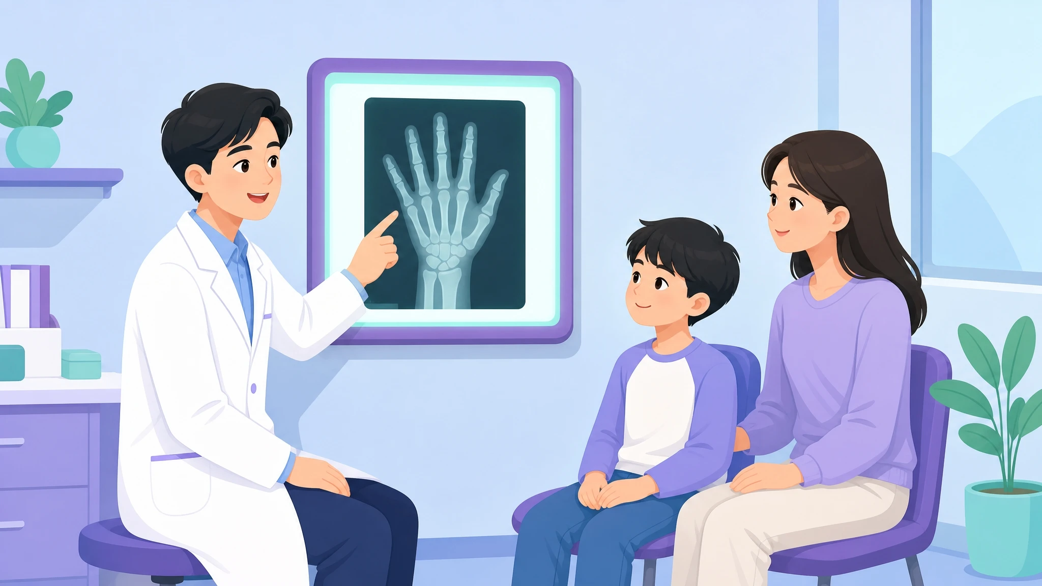 ลูกตัวเตี้ยกว่าเพื่อน — ต้องไปหาหมอเมื่อไหร่และตรวจอายุกระดูกช่วงไหน?
