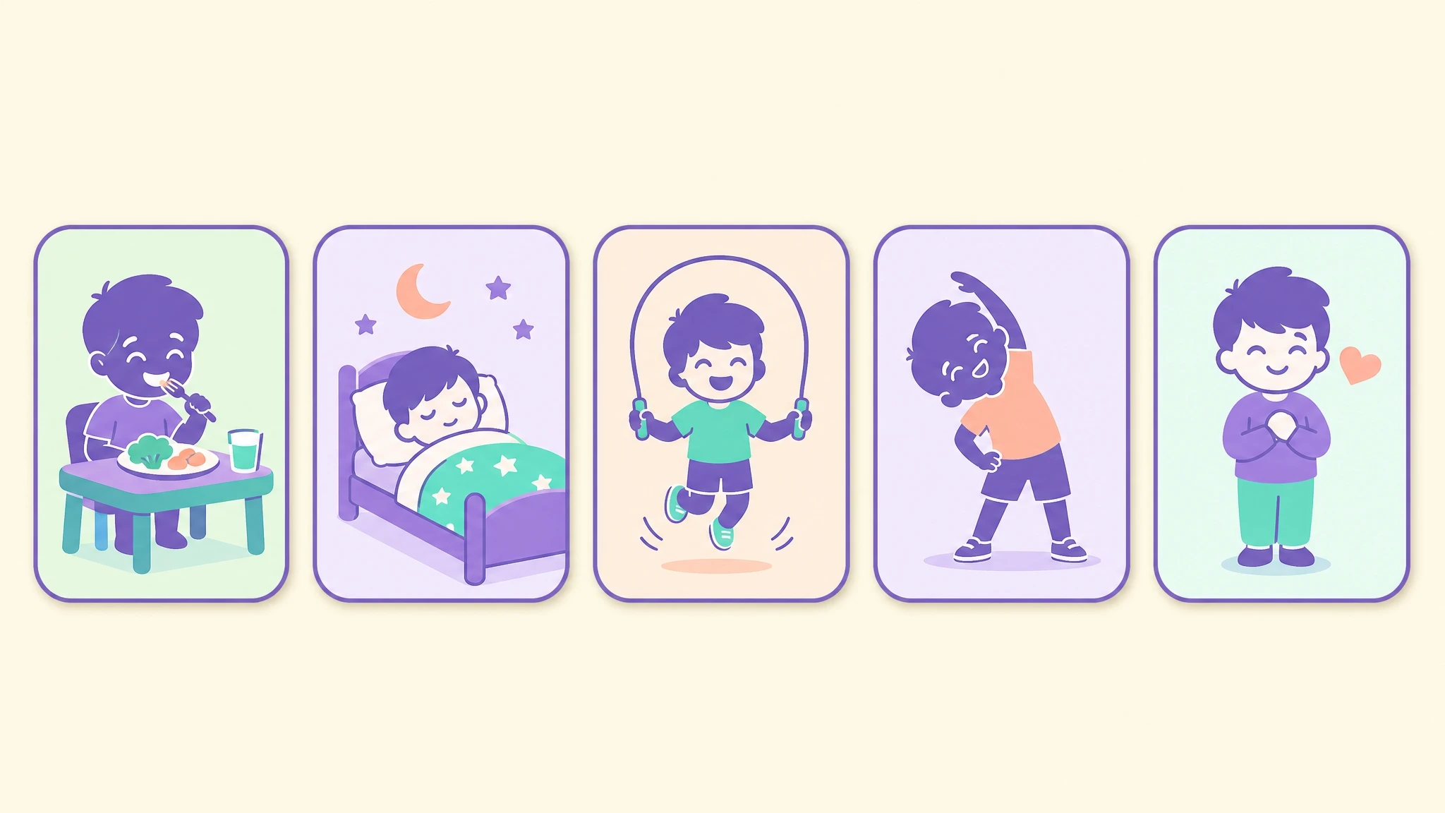 초등생 키 성장 표준 — 키를 결정하는 5가지 요인