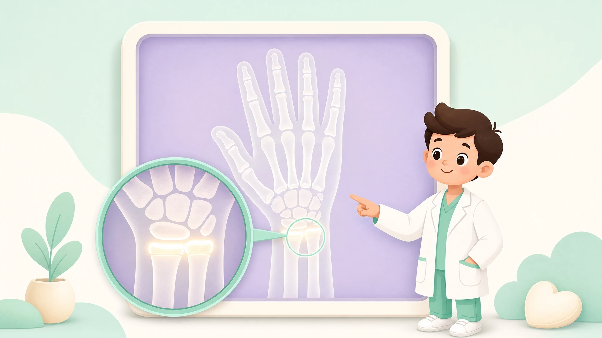 Method 3 — Bone-age X-ray (the most accurate)